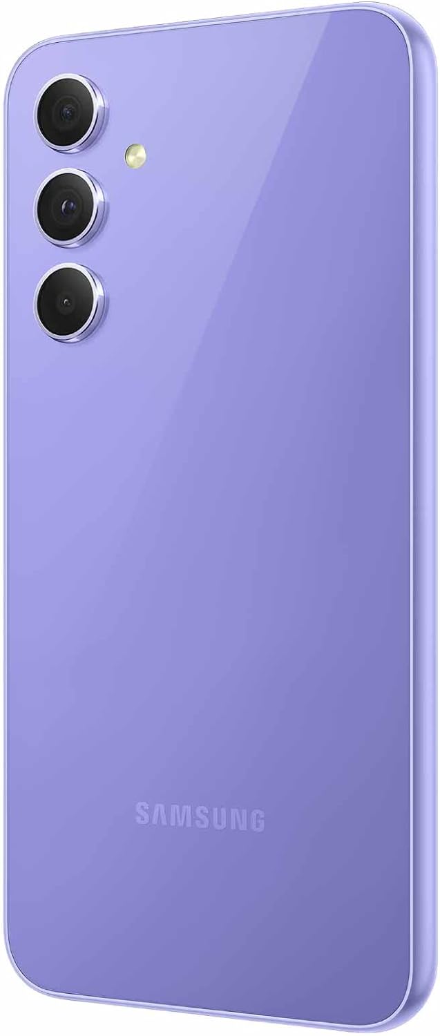 Galaxy A54 5G a Series Cell Phone, Factory Unlocked Android Smartphone, 128GB W/ 6.4” Fluid Display Screen, Hi Res Camera, Long Battery Life, Refined Design, US Version, 2023, Awesome Violet