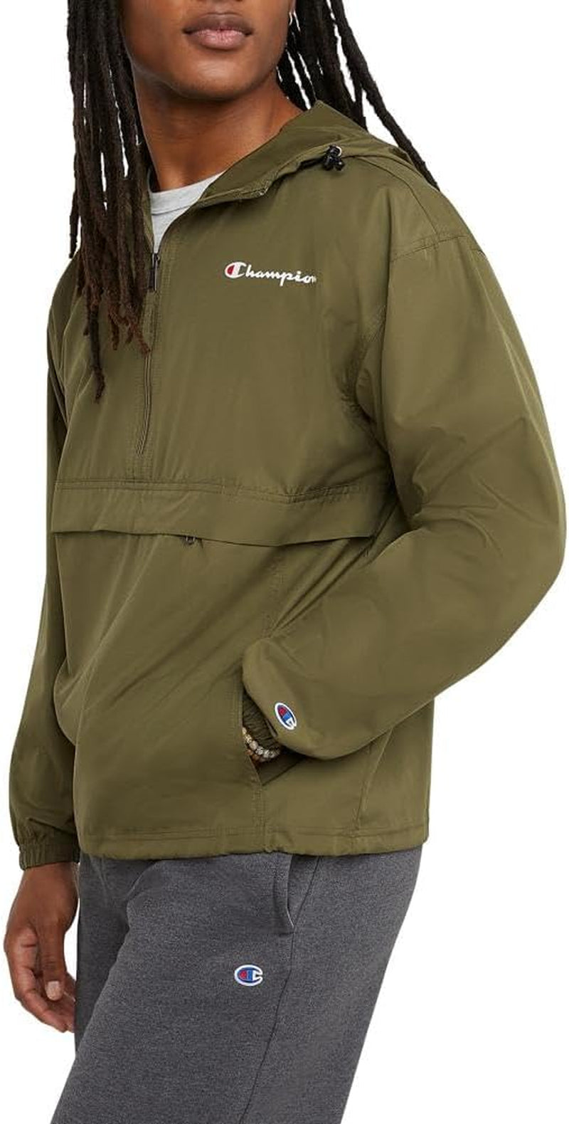 Men'S Jacket, Stadium Packable Wind and Water Resistant Jacket (Reg. or Big & Tall)