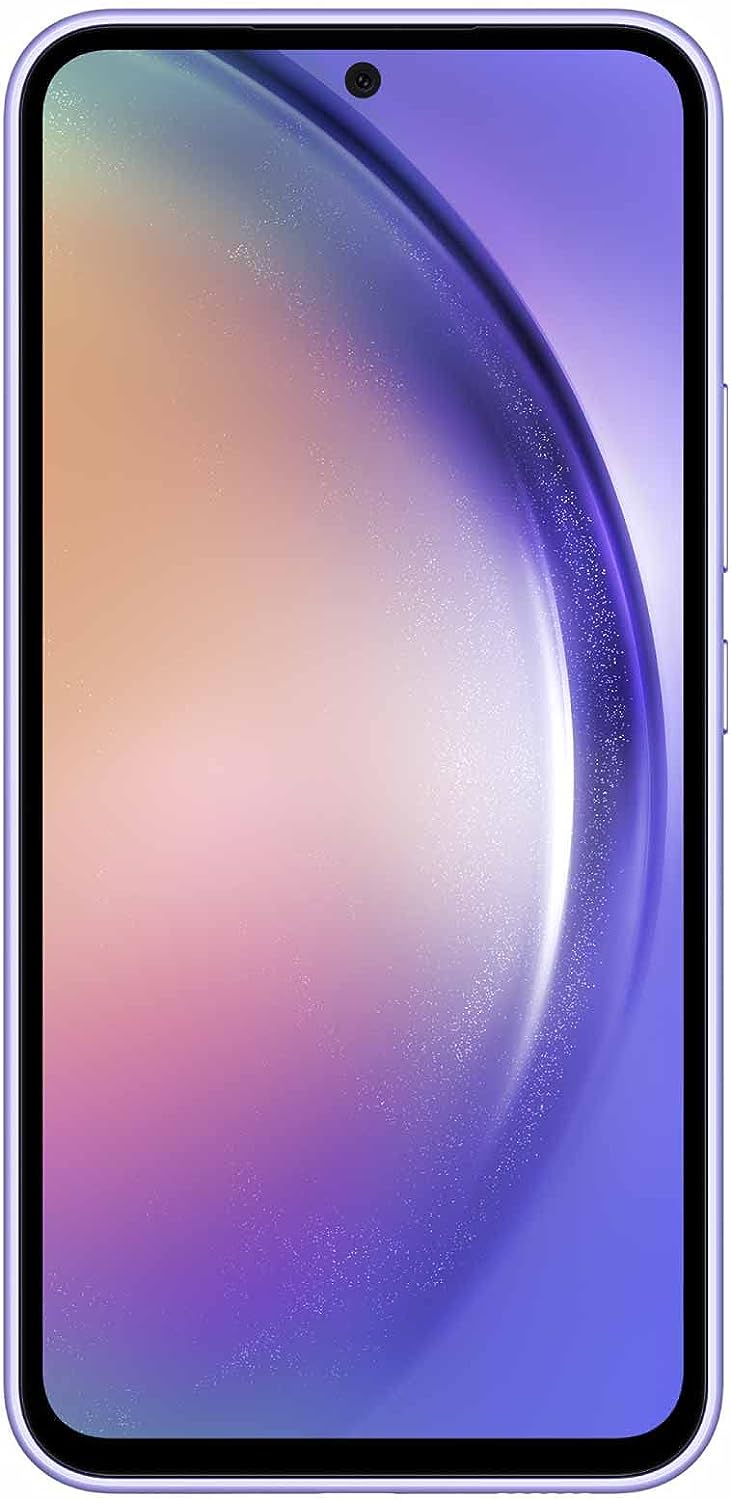 Galaxy A54 5G a Series Cell Phone, Factory Unlocked Android Smartphone, 128GB W/ 6.4” Fluid Display Screen, Hi Res Camera, Long Battery Life, Refined Design, US Version, 2023, Awesome Violet