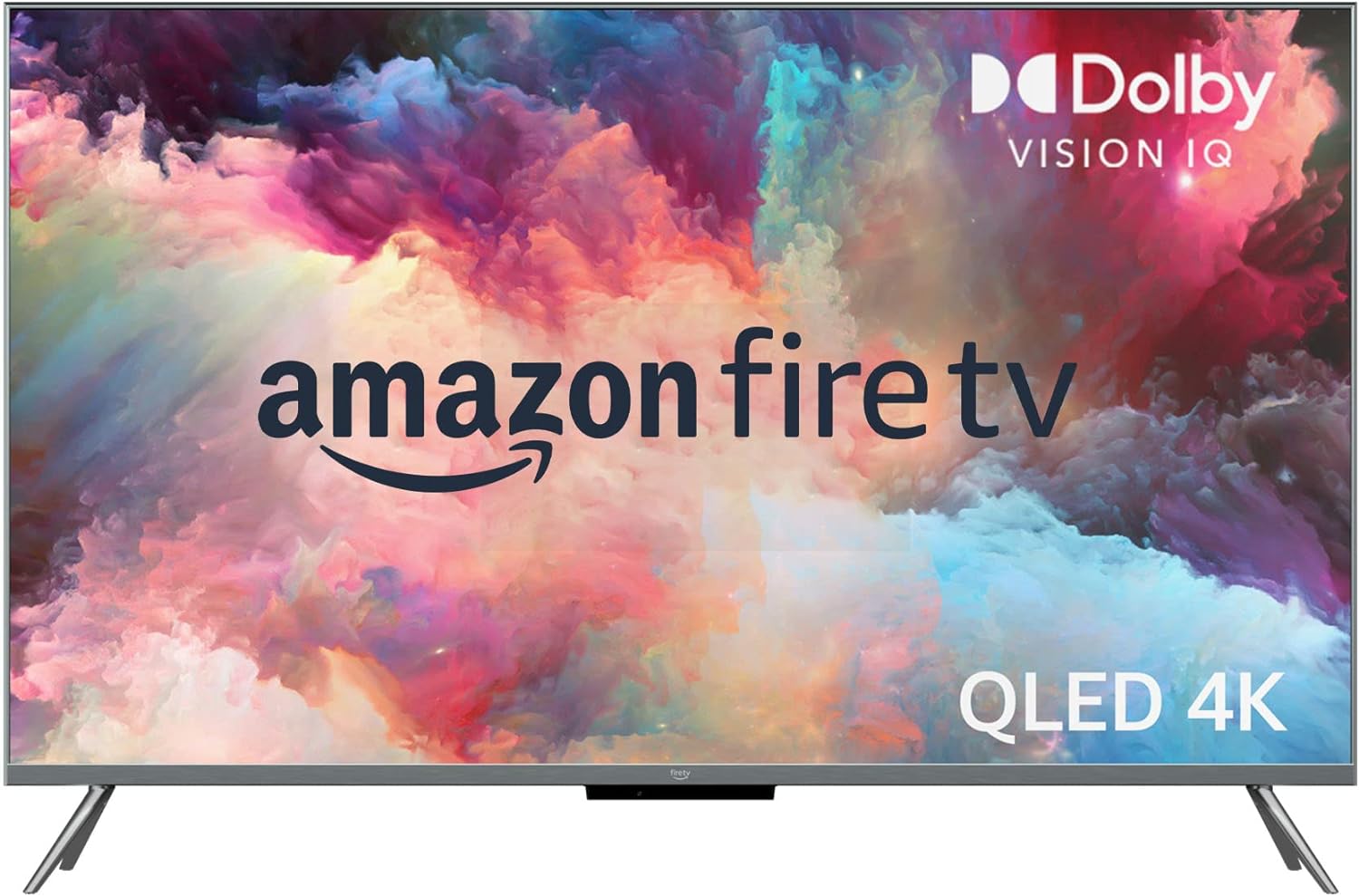 Fire TV 55" Omni QLED Series 4K UHD Smart TV, Dolby Vision IQ, Fire TV Ambient Experience, Local Dimming, Hands-Free with Alexa