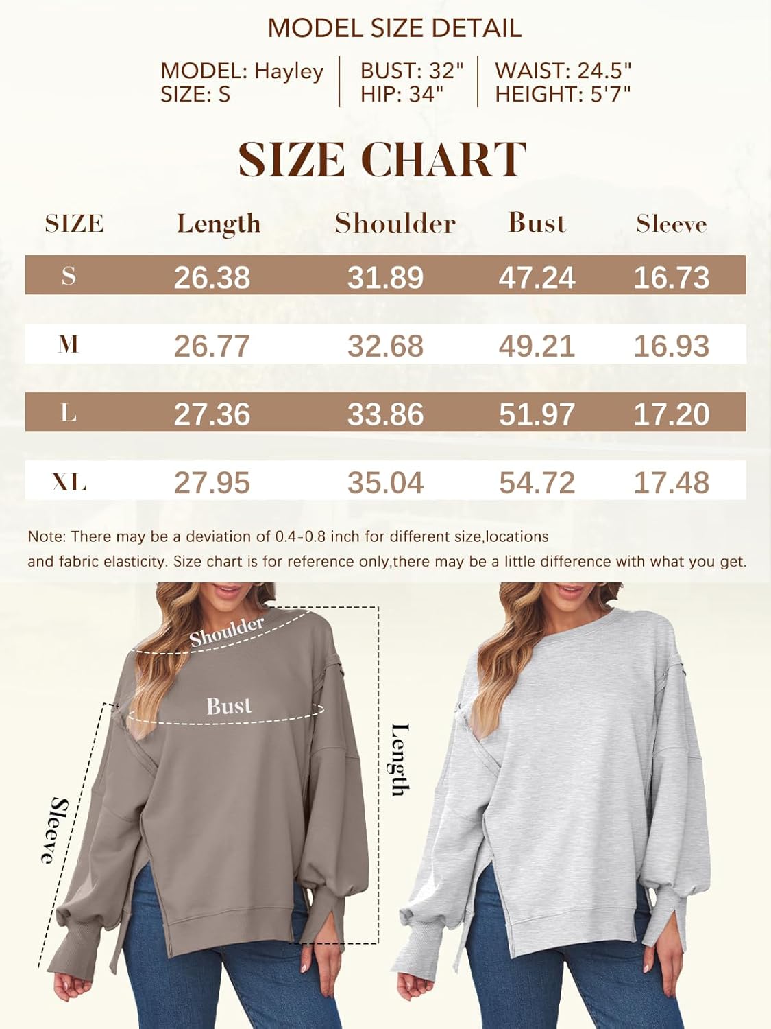 Womens Oversized Crewneck Sweatshirts Hoodies Fall Outfits Fashion Teen Girls Y2K Winter Clothes